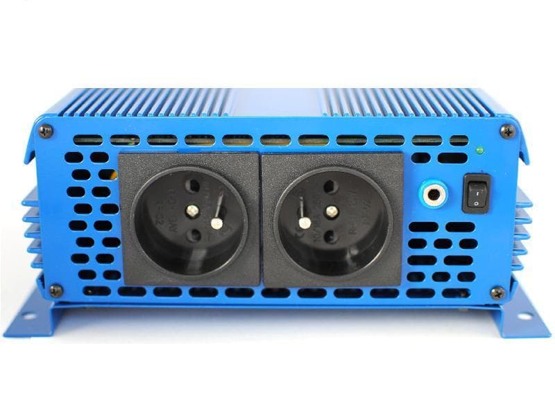 AZO IPS-2000-S SINUS ECO MODE PRZETWORNICA NAPIĘCIA 24V/230V 2000W z miękkim startem np. POMPY LODÓWKI - 5 lat gwarancji