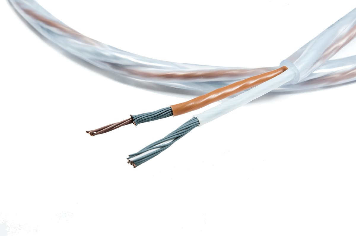 Melodika Brown Sugar BSC2380 kabel głośnikowy na metry 2x3,8mm2 OFC: 99.9999% (klasa pre hi-end)