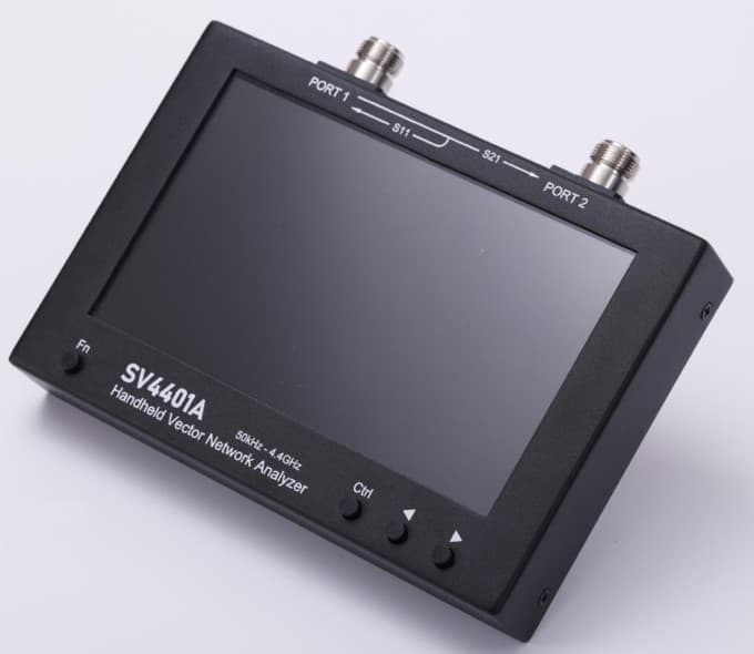 JNCRadio SV4401A analizator antenowy 50kHz – 4.4GHz VNA dotykowy wyświetlacz 7” 