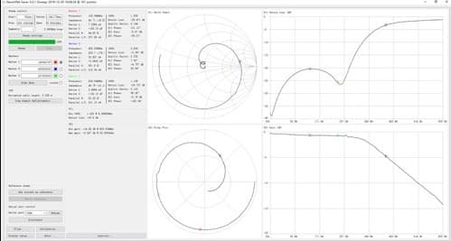 JNCRadio VNA 3G analizator antenowy HF VHF UHF 50kHz ~ 3GHz, duży wyświetlacz 4.3”