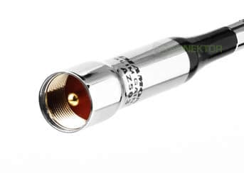 DIAMOND AZ-503 Slim Gainer miniaturowa antena 144/430MHz długość 34cm złącze PL