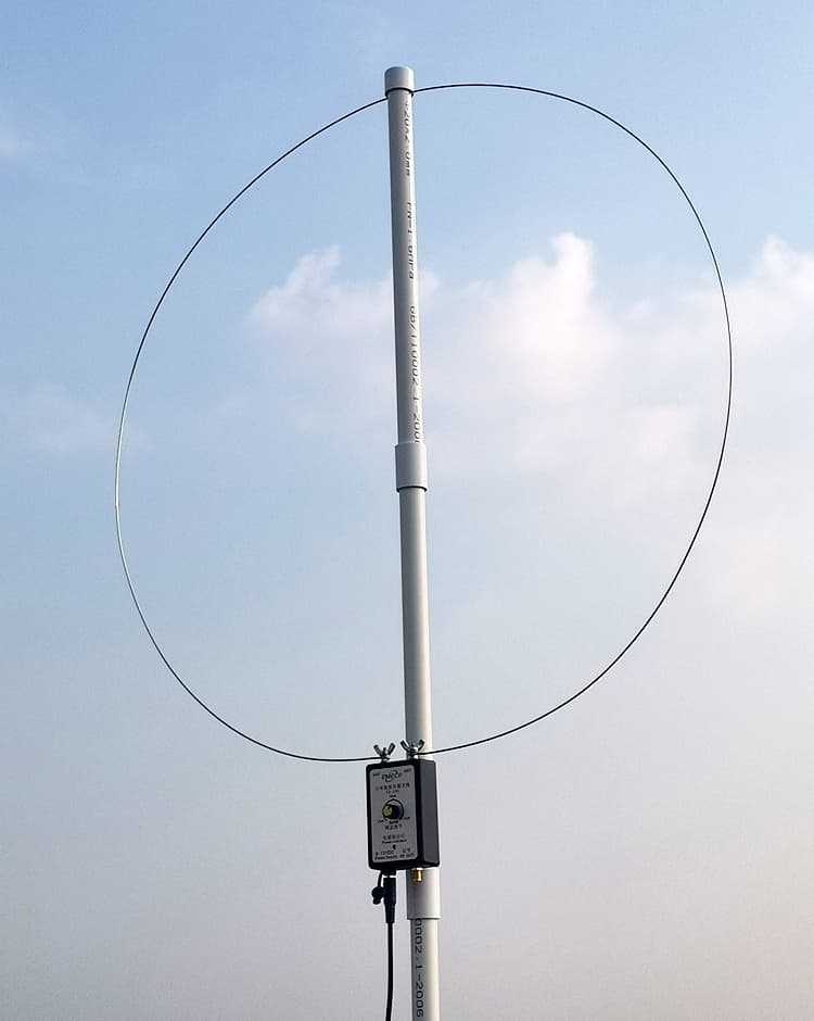 EA-100 antena odbiorcza KF VHF 100kHz-120MHz pętlowa np. do SDR, RTL-SDR, odbiornik globalny