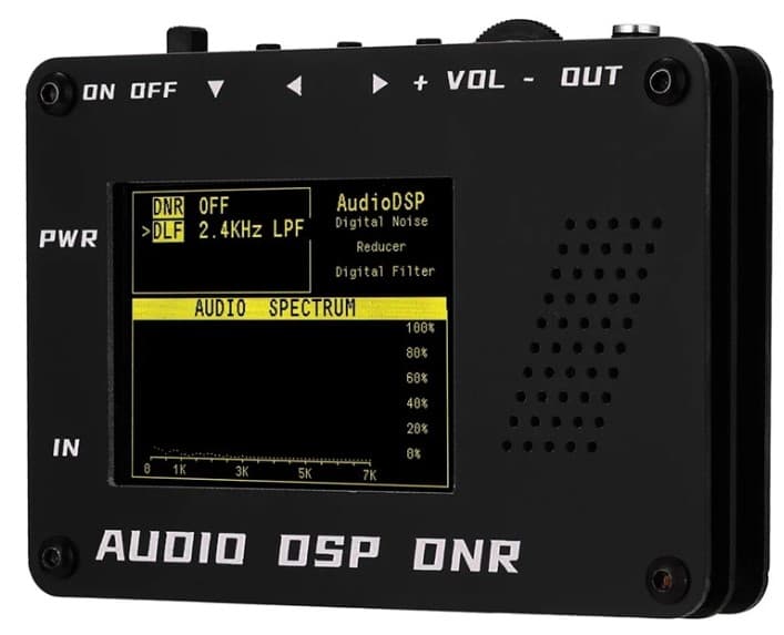 AUDIO DSP DNR - zewnętrzny reduktor szumów CB KF VHF UHF np. do Xiegu G90, Icom, Yaesu, Kenwood itp.