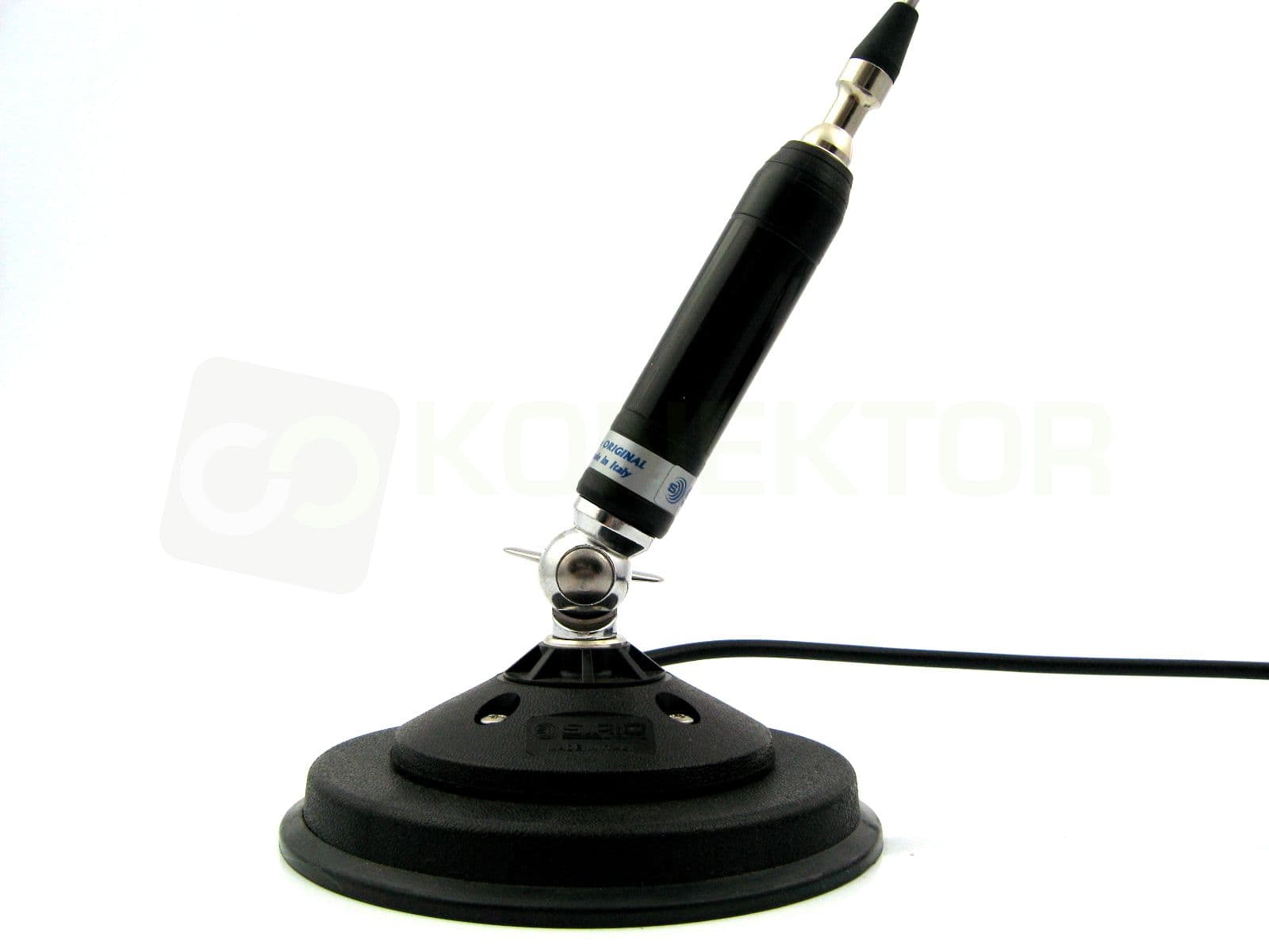 SIRIO TITANIUM 800 PM-125 magnes 125mm Antena CB magnesowa 82cm dłuższy kabel 7m
