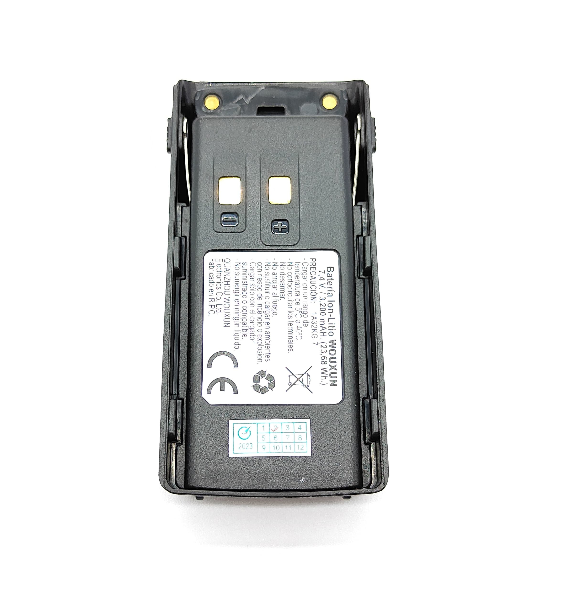 Duża bateria 3200mAh do Wouxun KG-UV9D, KG-UV9D+, KG-UV9P, KG-UV9P - oryginalny akumulator