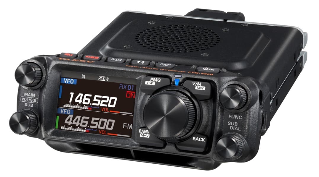 YAESU FTM-500DE radiotelefon amatorski VHF/UHF CYFROWY C4FM GPS APRS AESS - pełna polska instrukcja