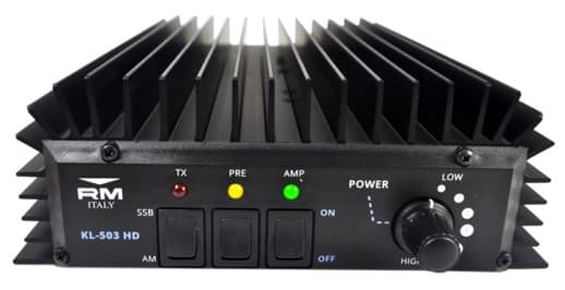 RM KL 503 HD wzmacniacz mocy 300W AM/FM/SSB 25-30MHz - Made in Italy