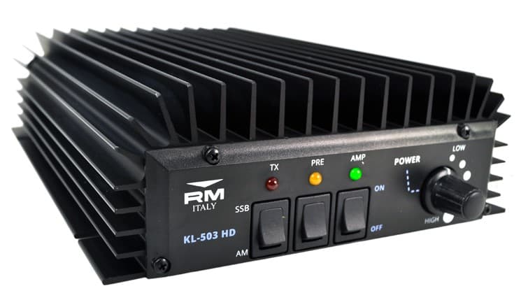 RM KL 503 HD wzmacniacz mocy 300W AM/FM/SSB 25-30MHz - Made in Italy
