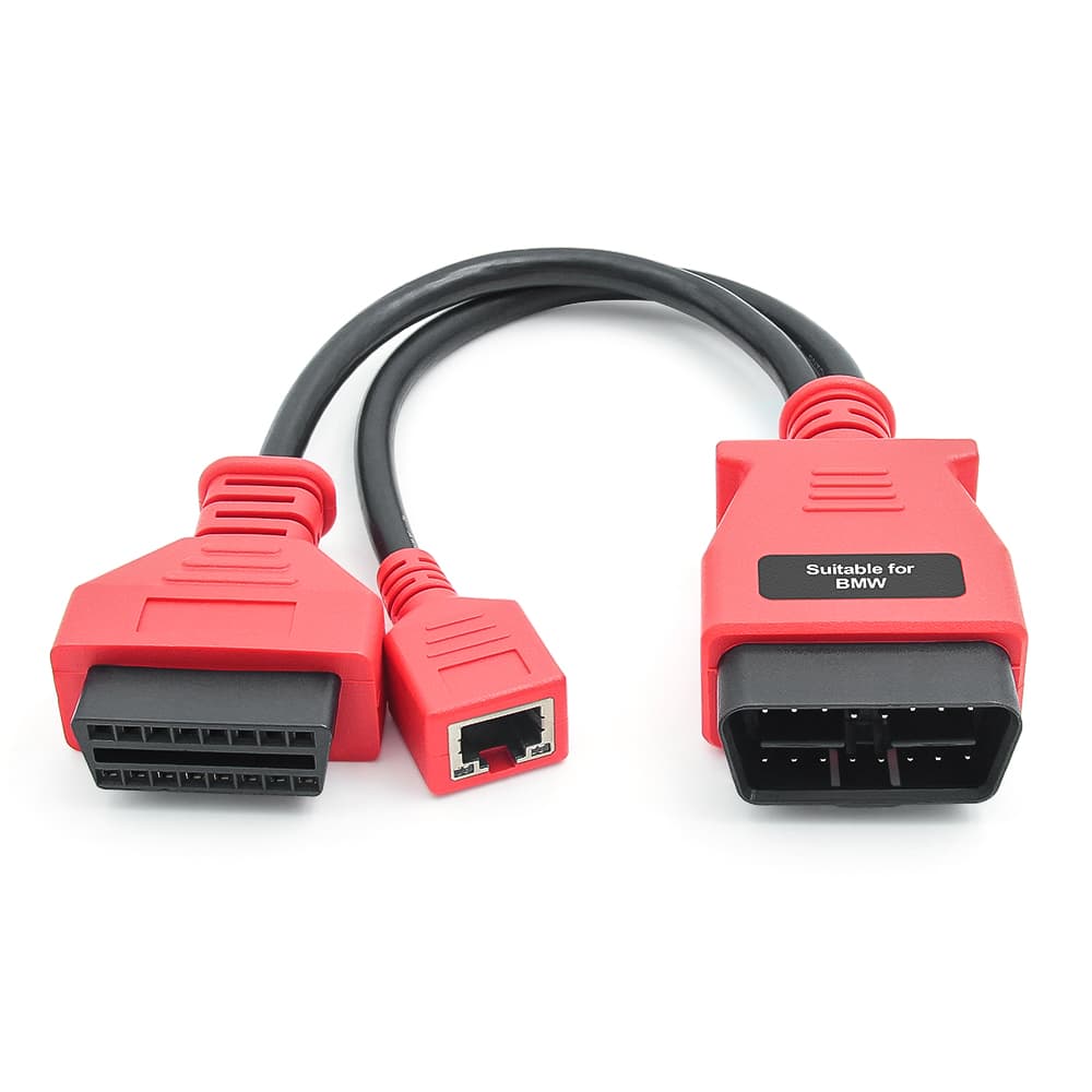 Adapter BMW OBD-2 + RJ45 Ethernet kabel do diagnostyki BMW SERIA F / G (np. do Autel Maxisys MS908)