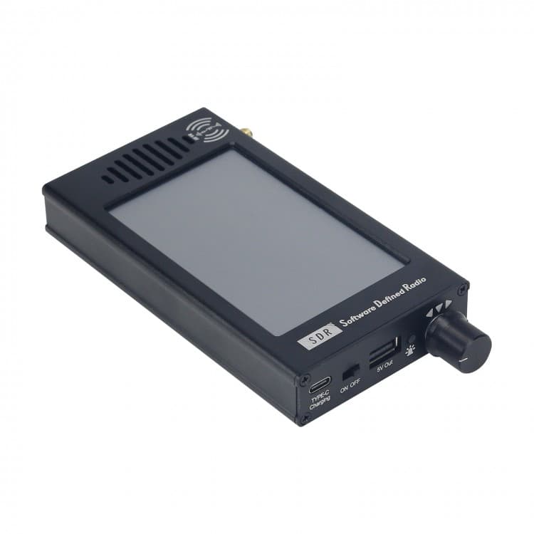 BaJei przenośny odbiornik radiowy SDR 100kHz-149MHz DSP CW/AM/SSB/FM/WFM, duży ekran LCD 4,3"