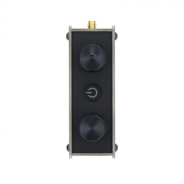 DSP SDR V3 odbiornik eksperymentalny 50kHz-2GHz AM/FM/USB/LSB, RF Gain, SQ, NB, AGC, wyświetlacz dotykowy 3.5", 2 porty antenowe
