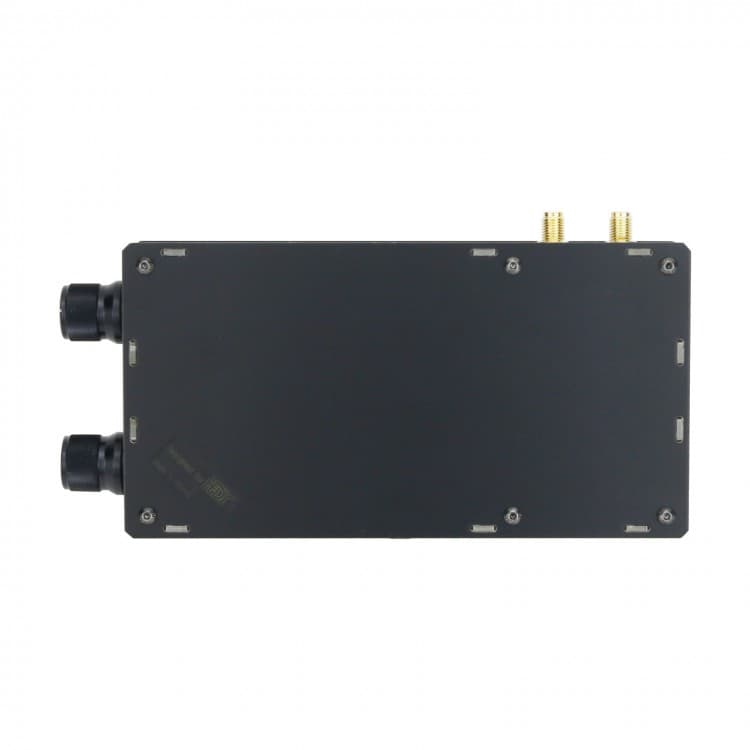 DSP SDR V3 odbiornik eksperymentalny 50kHz-2GHz AM/FM/USB/LSB, RF Gain, SQ, NB, AGC, wyświetlacz dotykowy 3.5", 2 porty antenowe