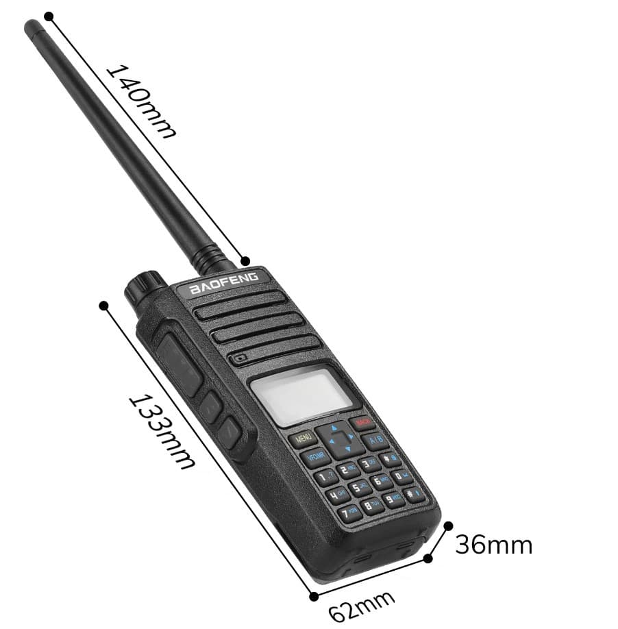 BAOFENG DR-1801UV DMR RĘCZNY RADIOTELEFON VHF/UHF cyfrowo-analogowy DMR / FM (136-174/400-480MHz)
