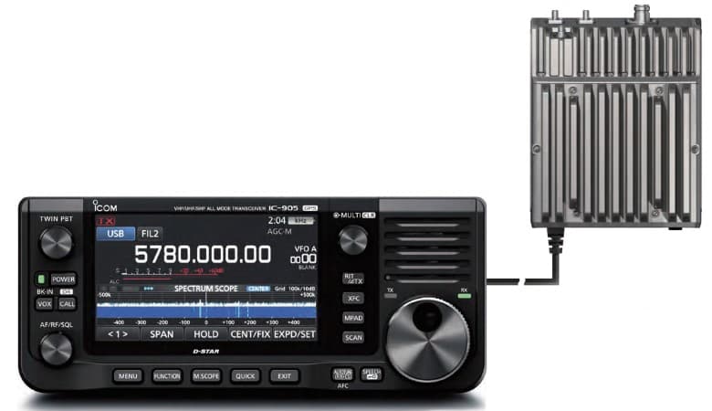 Icom IC-905 radiotelefon amatorski VHF/UHF/SHF 144/430/1200/2400/5600 MHz