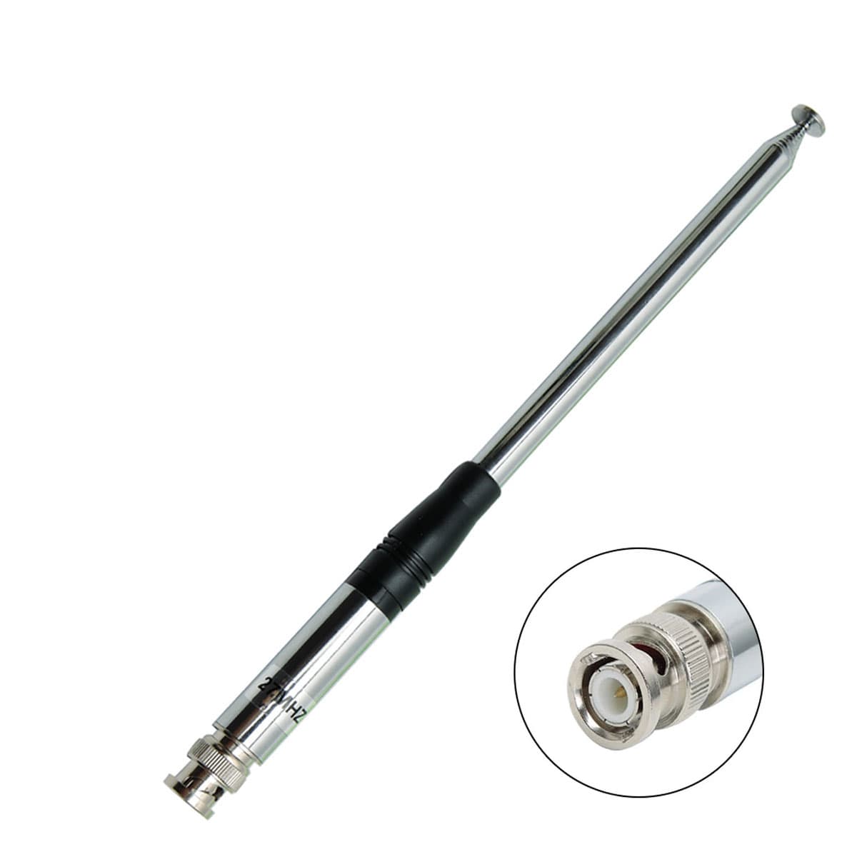RADIORA AL-27 v2 antena teleskopowa CB 27MHz długość do 130cm wtyk BNC np. do Alan 42 / Intek H-520 / Albrecht AE 2990 AFS