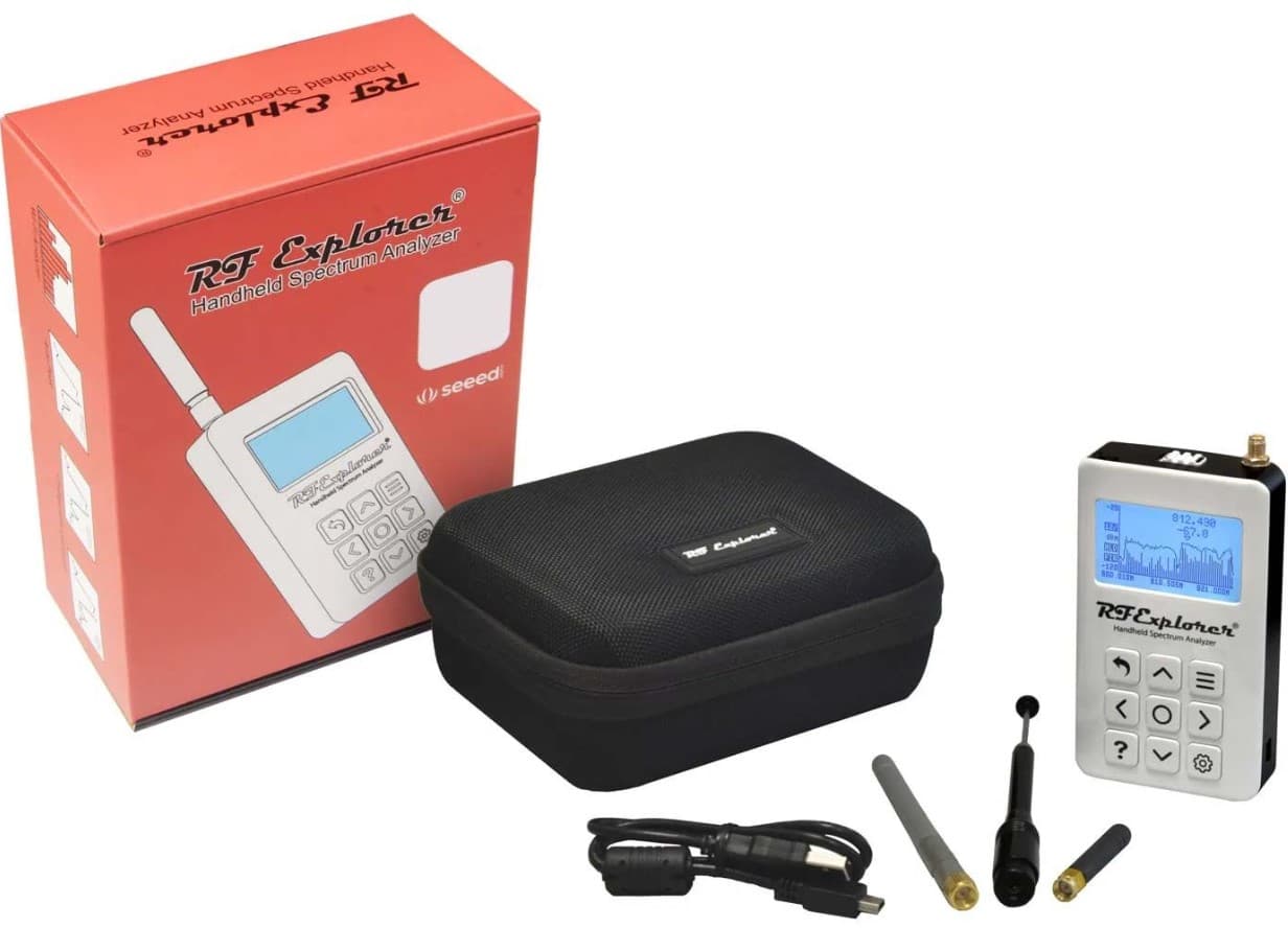 RF Explorer 6G WB PLUS Spectrum Analyzer ETUI - przenośny analizator widma 15-6100MHz