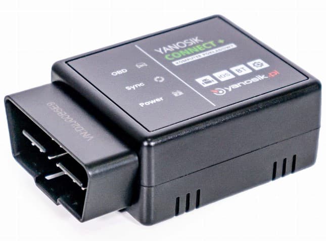 YANOSIK CONNECT+ skaner diagnostyczny OBD-2 na iOS i Android (działa z aplikacją Yanosik)
