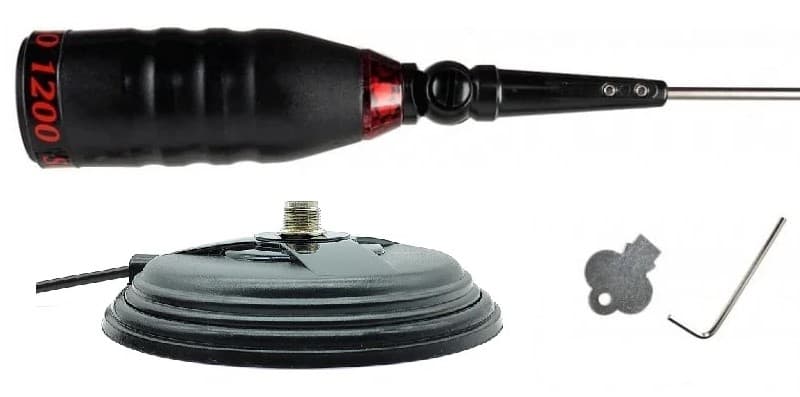 SUPER SANTIAGO 1200 MAG wyczynowa antena CB 191cm na magnesie, kabel 4m