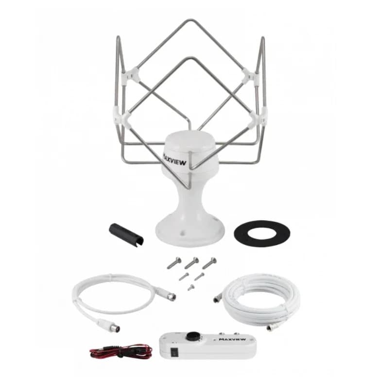 MAXVIEW OMNIMAX PRO mobilna antena telewizyjna radiowa DVB-2 DAB+ FM np. do kampera, ciężarówki, autobusu, przyczepy kempingowej, jachtu, łodzi itp.