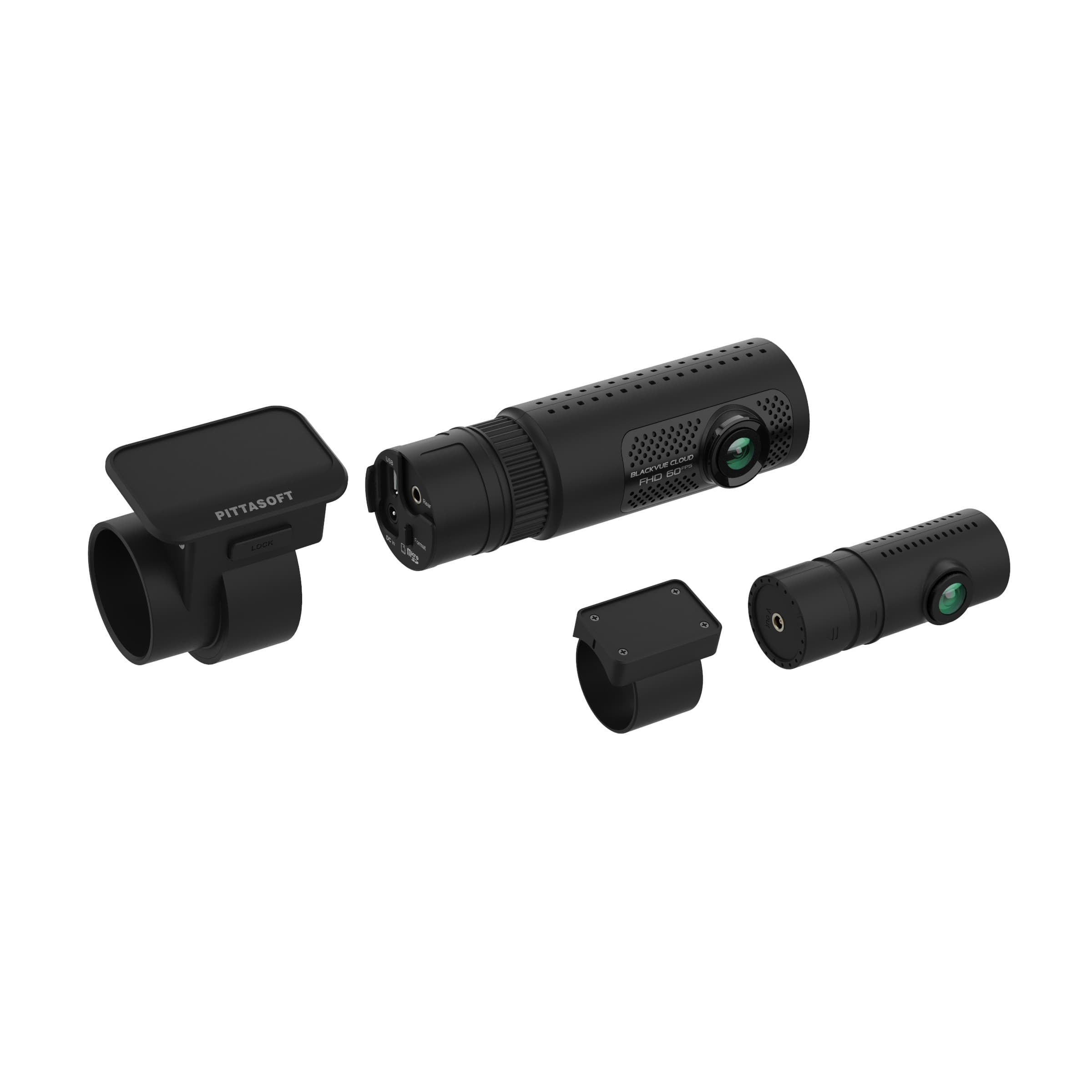 BLACKVUE DR770X-2CH kamera samochodowa przód+tył - dyskretny montaż - FULL HD 1080p 60 FPS rejestrator jazdy z GPS, G-sensor, WI-FI (następca DR750X-2CH)