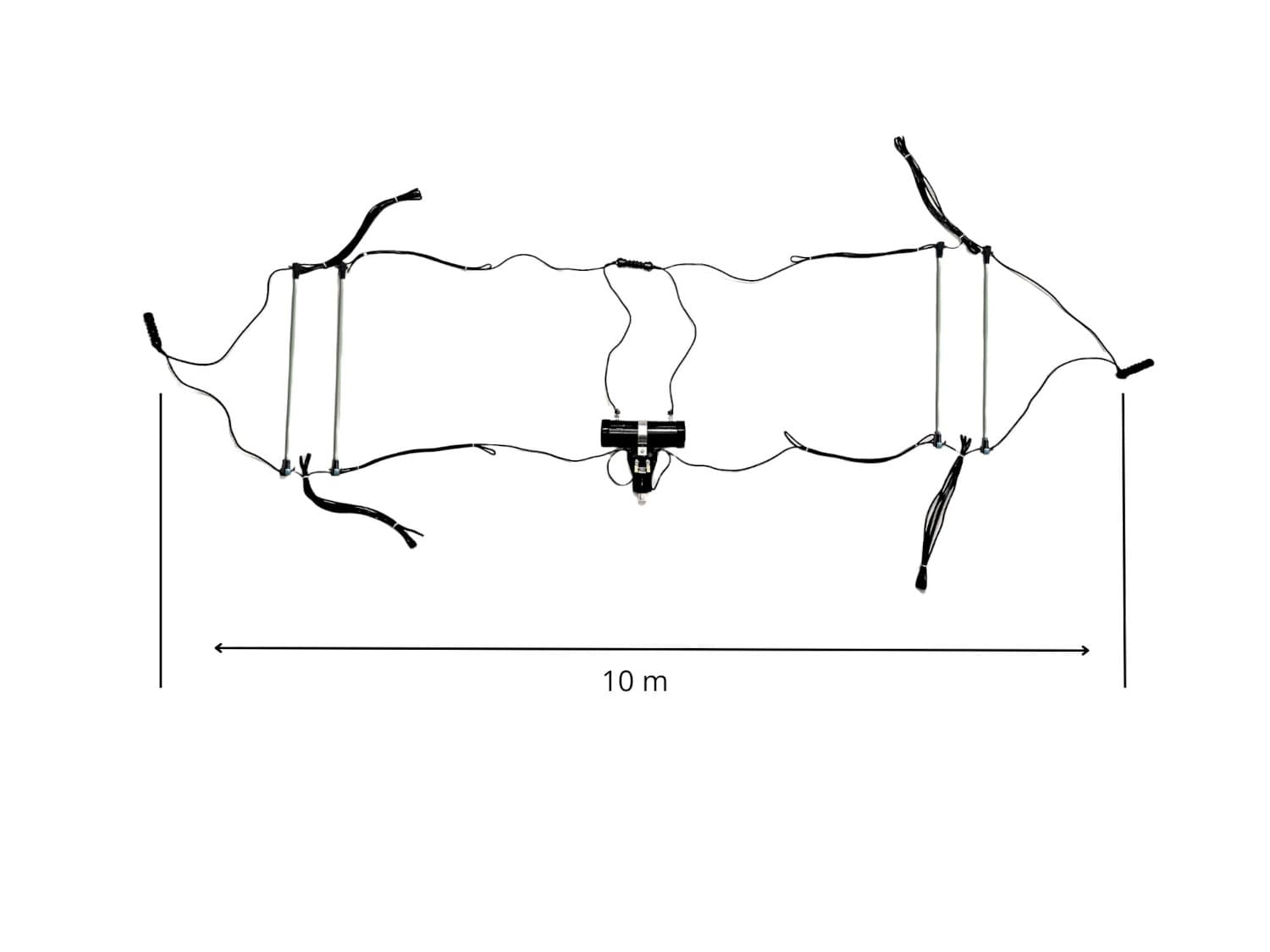 Diamond WD-330S DIPOL antena KF 2-28.6MHz długość 10m (Diamond WD330S antena linkowa szerokopasmowa)