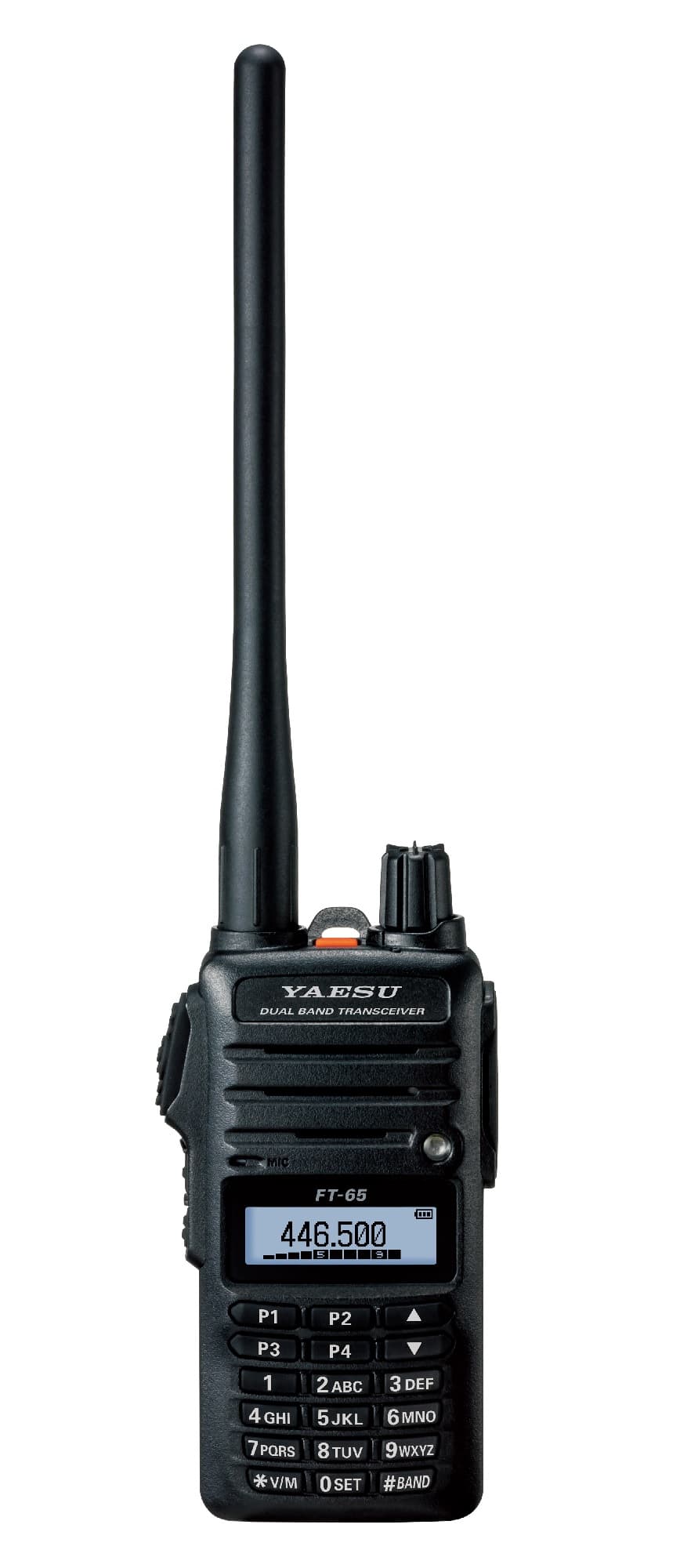 Zestaw YAESU FT-65E radio przenośne 5W VHF/UHF + antena na magnesie Diamond MR-77SJ 50cm