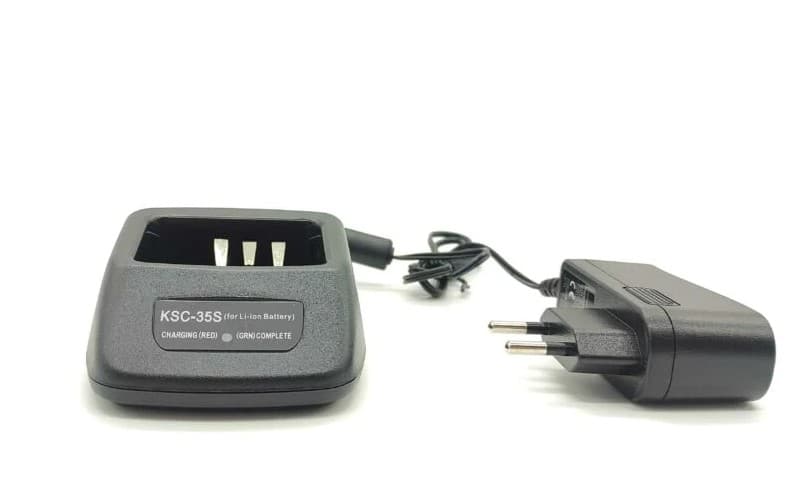 Jetfon KSC-35 szybka ładowarka biurkowa  + zasilacz BC-123SE do Kenwood TK-3201, TK-3301, TK-3501, TK-3401D, TK-2301, TK-2000, TK-3000, TH-K20 , TH-K40, TK-3202, TK-302x, TK-313x
