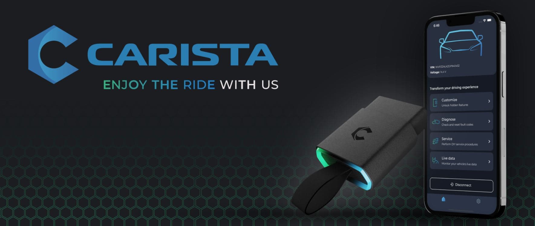 CARISTA EVO adapter interfejs diagnostyczny OBD-2 bluetooth Android/iPhone do BMW, Toyota, Lexus, Volkswagen, Seat, Skoda, Audi, Cupra, MINI, Nissan *najnowszy model*