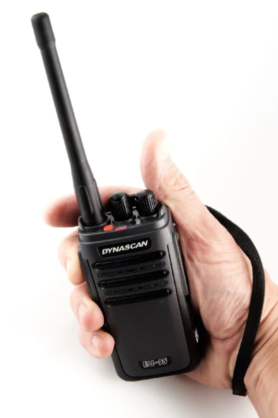 Dynascan EU-55 przenośny radiotelefon profesjonalny PMR 446MHz VOX USB-C IP-65
