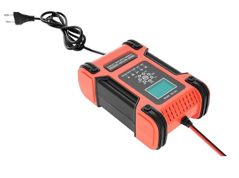 AZO BC-12 prostownik automatyczny do akumulatorów 12V/24V - ładowarka samochodowa 12A/6A