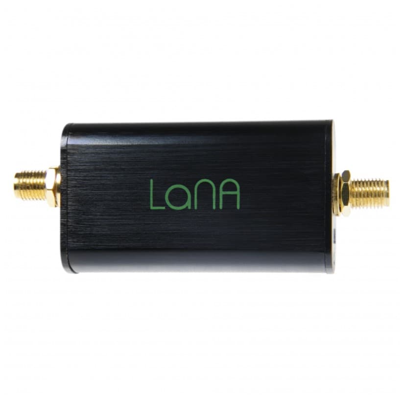 Nooelec LaNA RF Low Noise Amplifier wzmacniacz odbioru do odbiornika SDR / skanera - zakres pracy 20MHz-4GHz