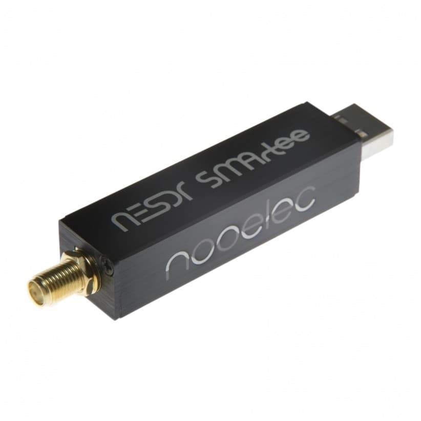 Nooelec NESDR SMArTee v2 odbiornik SDR 25-1750MHz, aluminiowa obudowa, BIAS TEE, 0,5 ppm TCXO - RTL2832U R820T2 HF/VHF/UHF