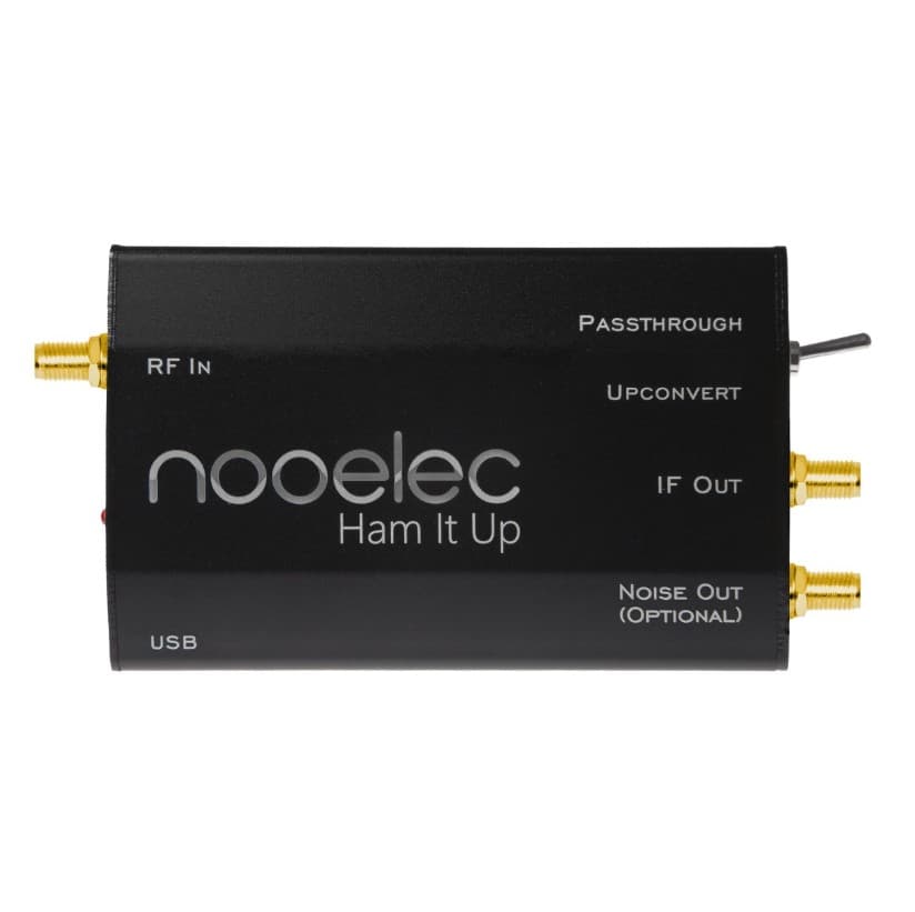 Zestaw Nooelec NESDR SMArt HF - odbiornik SDR 100kHz-1700MHz, konwerter Ham It Up, balun 1:9, 3 adaptery SMA, 3 anteny