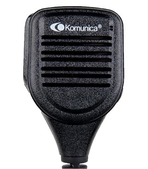 Komunica PWR-6202 wytrzymały mikrofonogłośnik wysokiej klasy 2-pin Kenwood TK-272G/372G, TK3130, TK-3131, Baofeng UV-5R, UV-82, TYT TH-UV88, TH-UV98, Wouxun KG-UV6D, KG-UV9D, KG-UV9K itp.