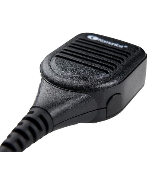 Komunica PWR-6202 wytrzymały mikrofonogłośnik wysokiej klasy 2-pin Kenwood TK-272G/372G, TK3130, TK-3131, Baofeng UV-5R, UV-82, TYT TH-UV88, TH-UV98, Wouxun KG-UV6D, KG-UV9D, KG-UV9K itp.