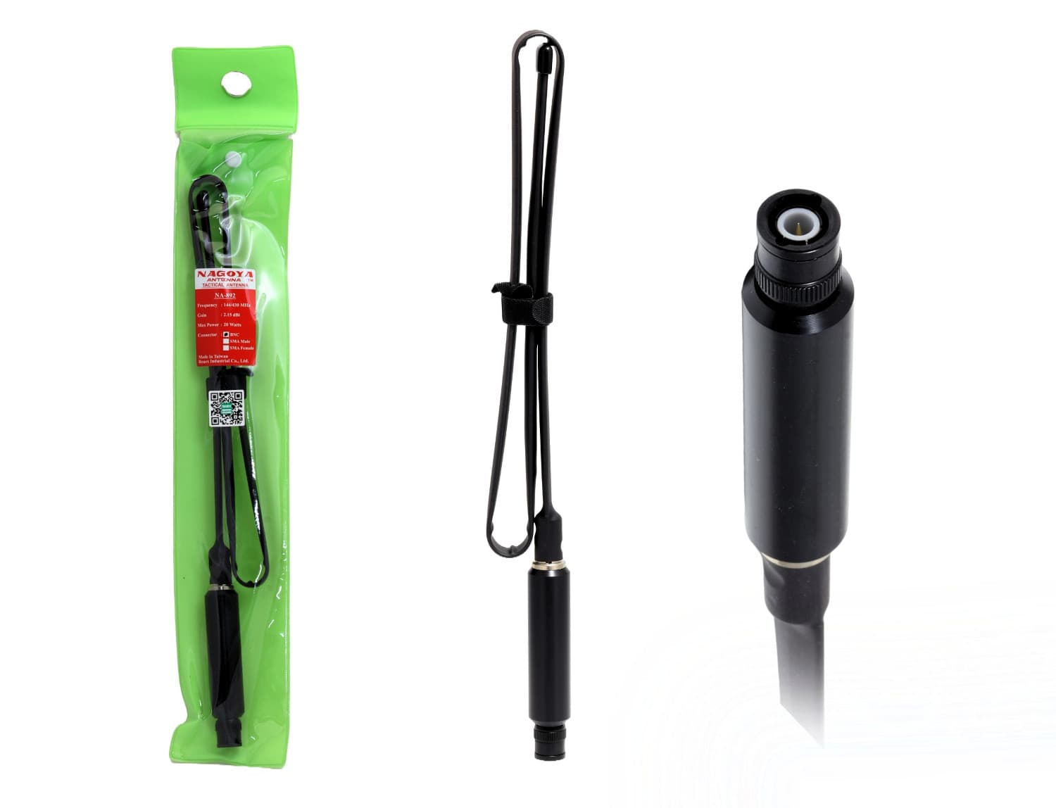 Nagoya NA-892 BNC długość 80cm antena taktyczna VHF/UHF np. do skanerów Uniden, Icom, AOR