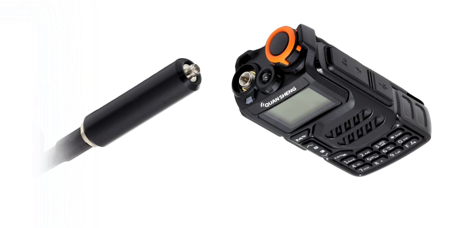 Nagoya NA-892 SMA-F długość 80cm antena taktyczna VHF/UHF np. do Baofeng UV-5R, UV-82, Wouxun KG-UV6D, Yaesu FT-4X, FT-65, Quansheng UV-K5