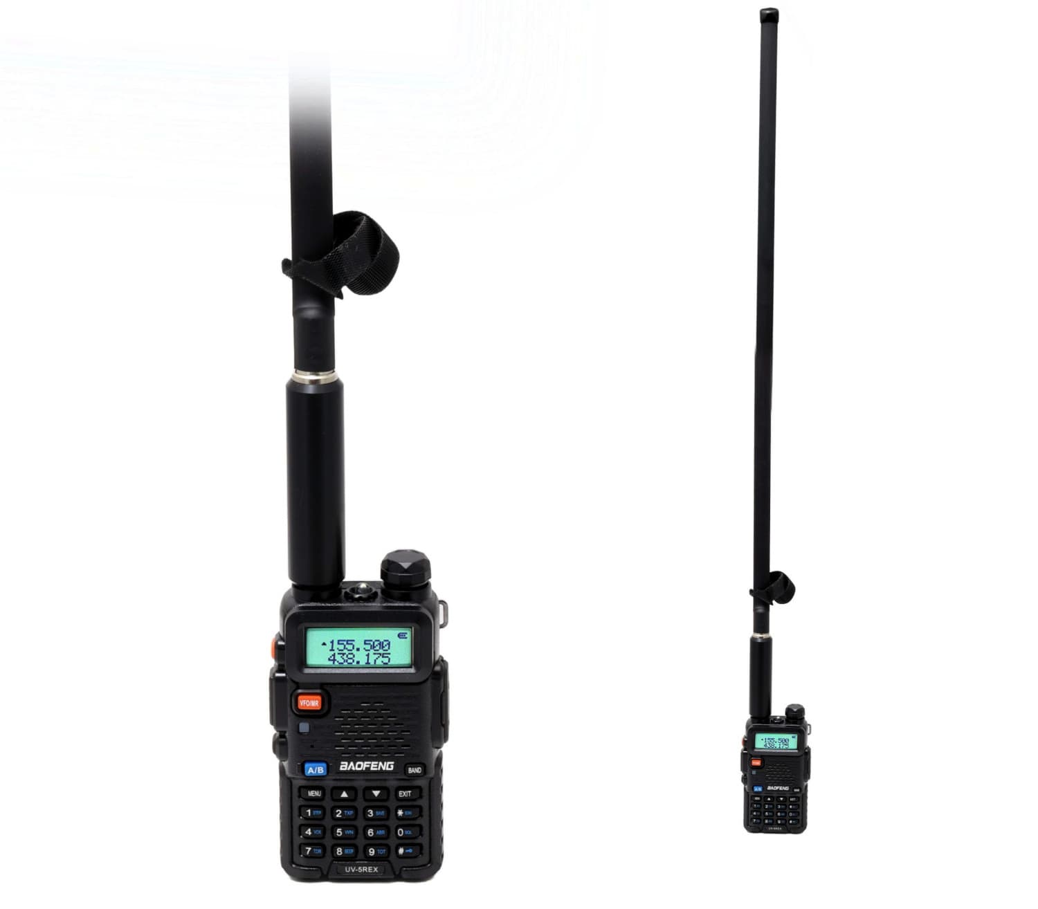 Nagoya NA-892 SMA-F długość 80cm antena taktyczna VHF/UHF np. do Baofeng UV-5R, UV-82, Wouxun KG-UV6D, Yaesu FT-4X, FT-65, Quansheng UV-K5