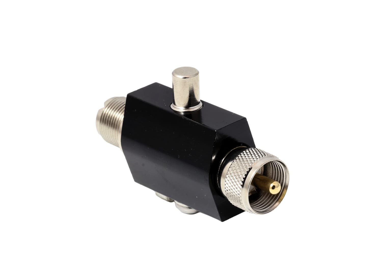 NAGOYA H20 MP-MJ odgromnik antenowy gazowy DC~3GHz 200W wtyk UC-1/gniazdo SO-239 do anten CB, KF, VHF, UHF, WLAN itp.