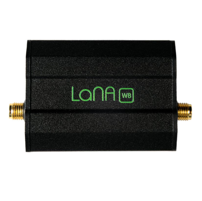 Nooelec LaNA WB Ultra Low Noise Amplifier wzmacniacz odbioru do odbiornika SDR / skanera - zakres pracy 300MHz-8GHz