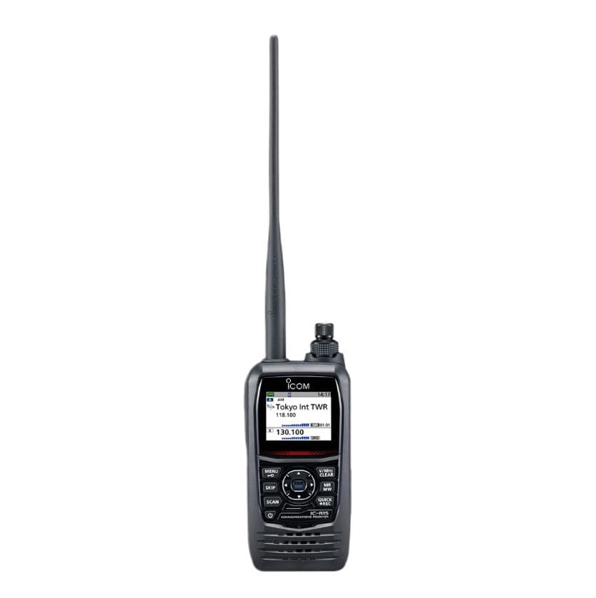 ICOM IC-R15 skaner szerokopasmowy 78-500MHz MADE IN JAPAN (odbiornik szerokopasmowy), IPX7, znakomity dla spottera