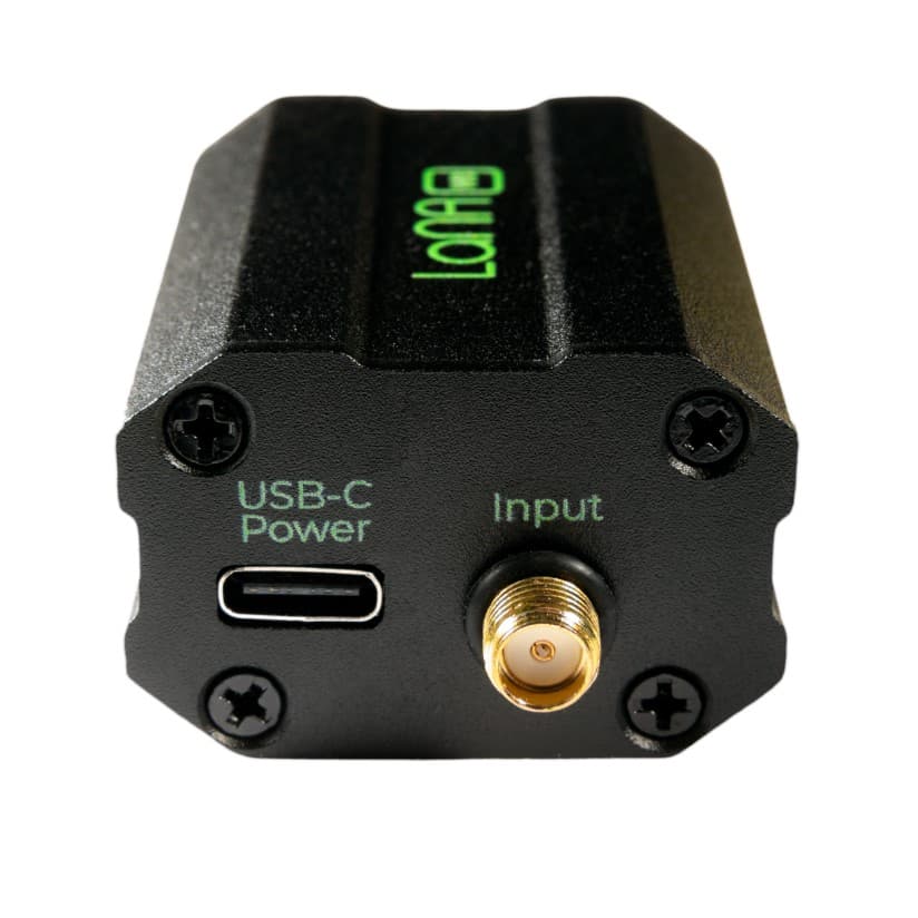 Nooelec LaNA WB Ultra Low Noise Amplifier wzmacniacz odbioru do odbiornika SDR / skanera - zakres pracy 300MHz-8GHz