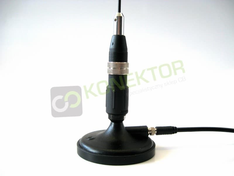 SIRIO SNAKE 27 radiator M6 [113cm] + mocna neodymowa podstawa magnetyczna 80mm, długi kabel 5m