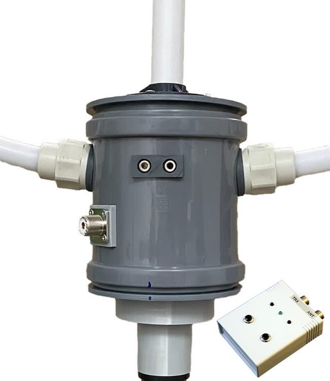 LOOPER MLA-S (RT/R) pętlowa antena magnetyczna RX/TX 60-10m (5,3-30MHz) 40W z tripodem (statywem) i sterownikiem