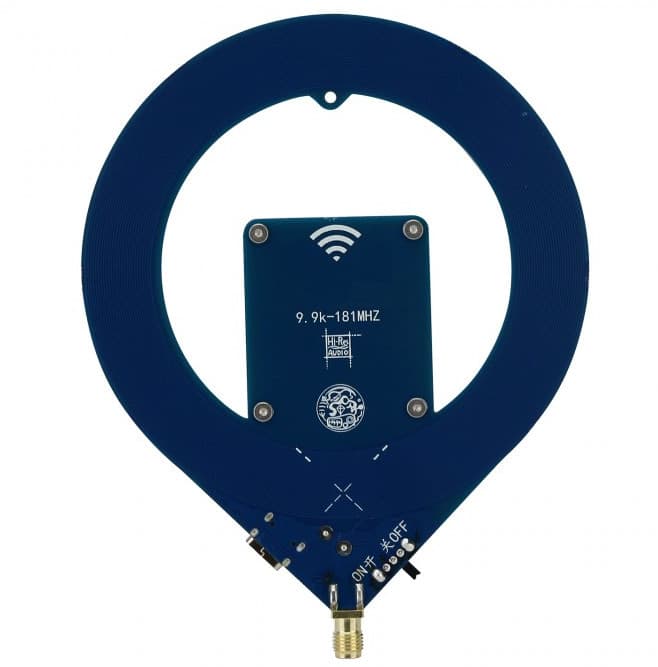Aktywna antena przenośna 10kHz-181MHz wzmacniacz 20dB (LW, MW, SW, FM, HF, VHF, airband) do odbiorników globalnych, SDR, skanerów 
