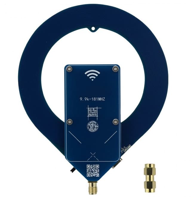 Aktywna antena przenośna 10kHz-181MHz wzmacniacz 20dB (LW, MW, SW, FM, HF, VHF, airband) do odbiorników globalnych, SDR, skanerów 