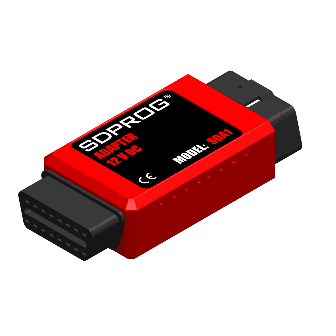 SDPROG SDA1 adapter uniwersalna przedłużka do samochodów z trudno dostępnym gniazdem OBD-2 (przedłużacz np. do Skoda Octavia II, VW Passat B5, Audi A8 D3)