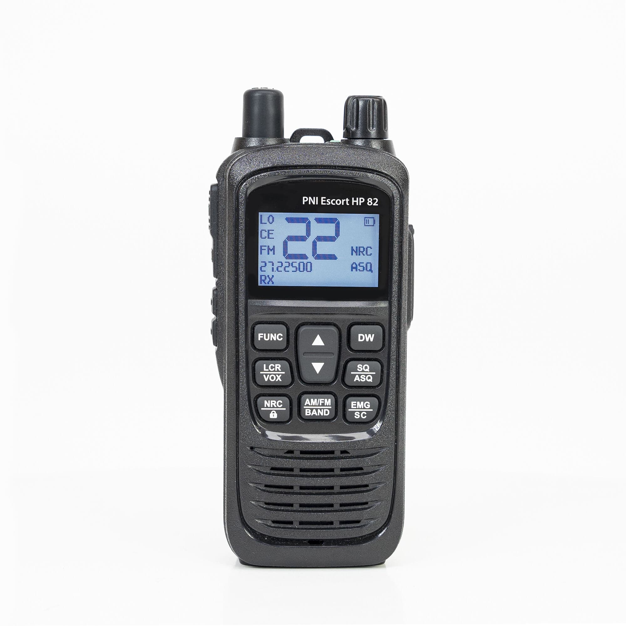 PNI Escort HP 82 CB radio ręczne / przenośne (ręczniak CB) + adapter samochodowy 12V + gniazdo do zewnętrznej anteny CB