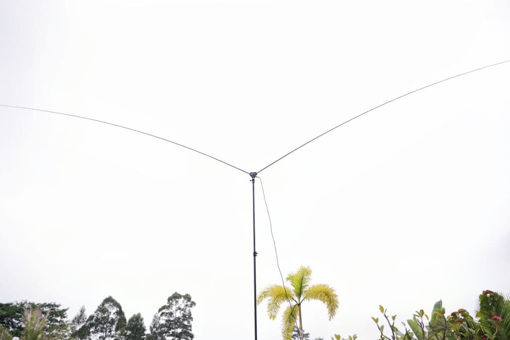 JNCRadio MC-599 antena dipolowa HF przenośna 7-50MHz - idealna do aktywacji SOTA POTA BOTA Field Day ogród działka wakacje