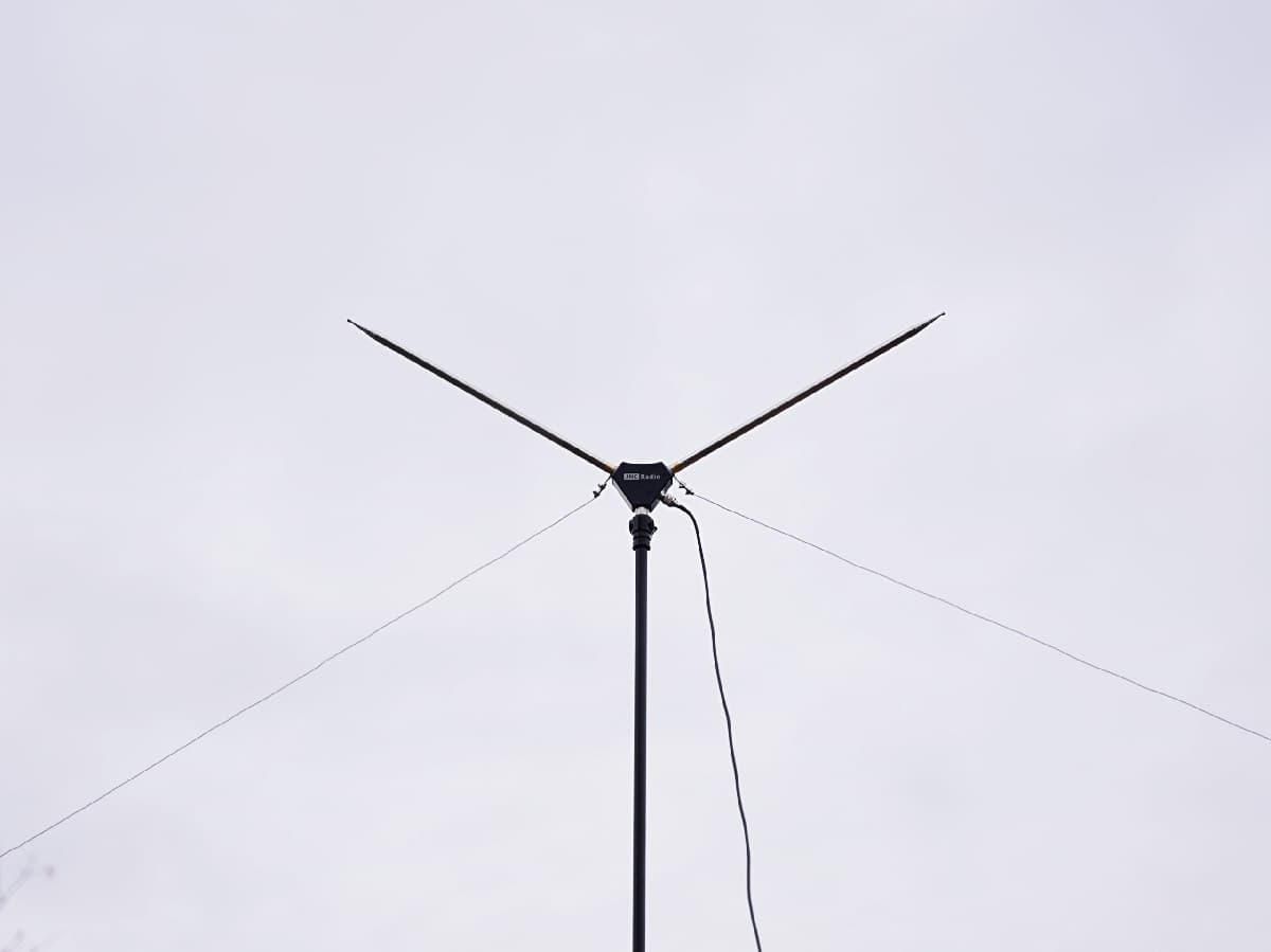 JNCRadio MC-599 antena dipolowa HF przenośna 7-50MHz - idealna do aktywacji SOTA POTA BOTA Field Day ogród działka wakacje